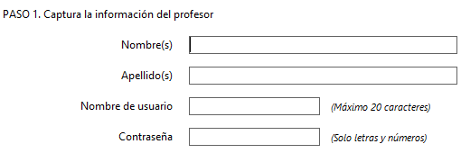 Ingresa sus datos