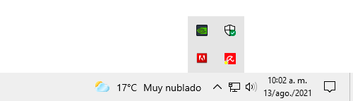 Busca el icono de Avira Free Security