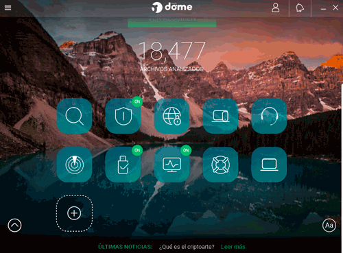 Ingresa en la aplicación del antivirus
