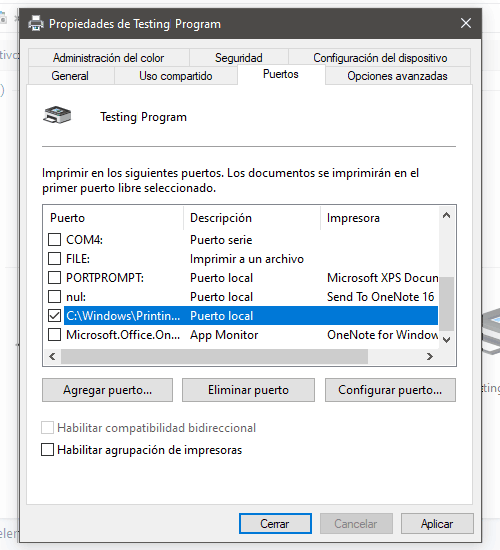 Haz clic en aplicar y despues en cerrar