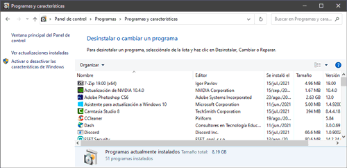 Verificar que solo tienes una versión de adobe instalada
